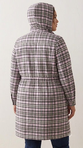 Plaid Hooded Jacket by TORRID