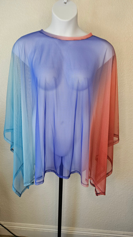 OS beach Shawl coverup