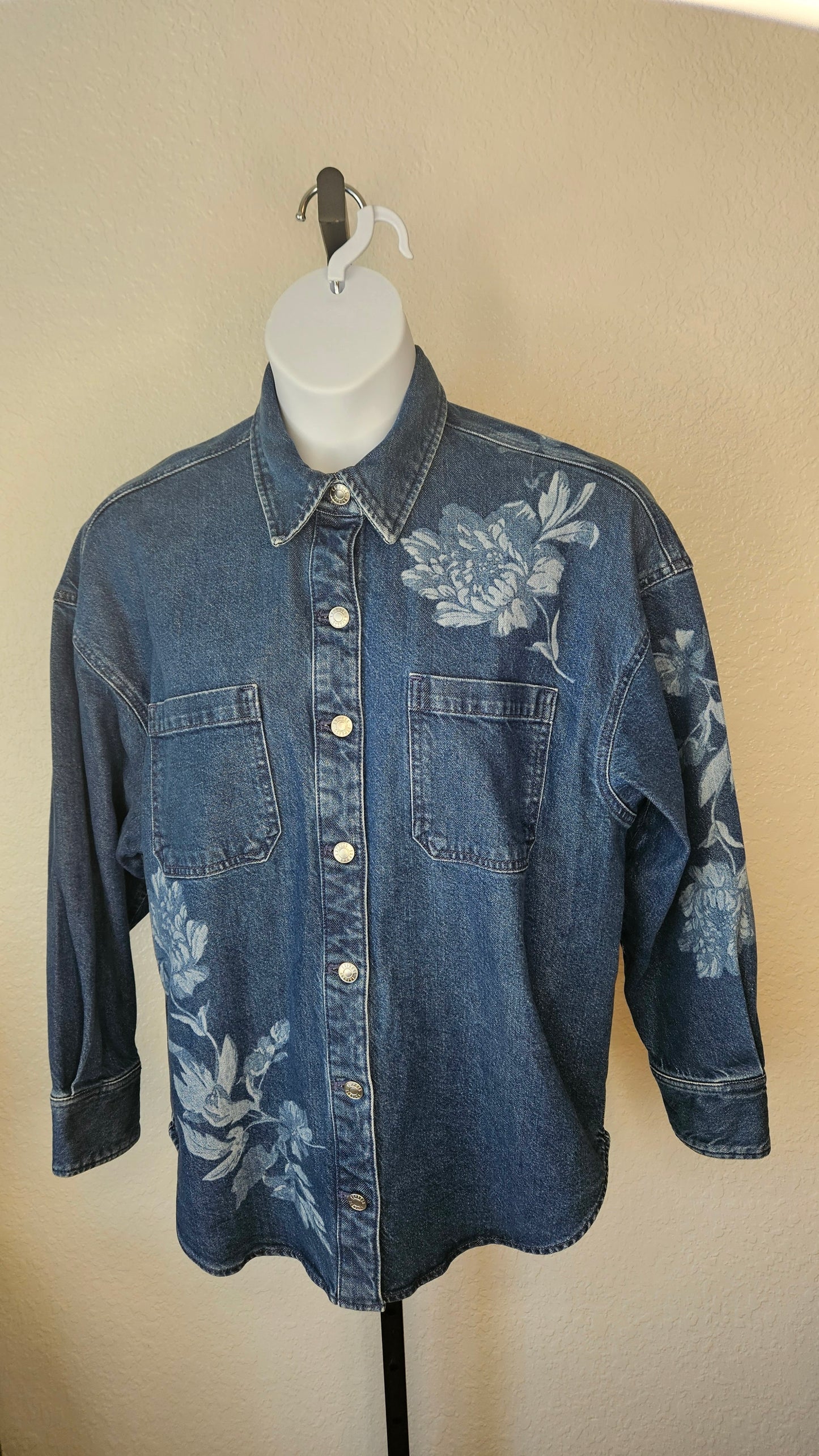 Denim “Shacket” by Express