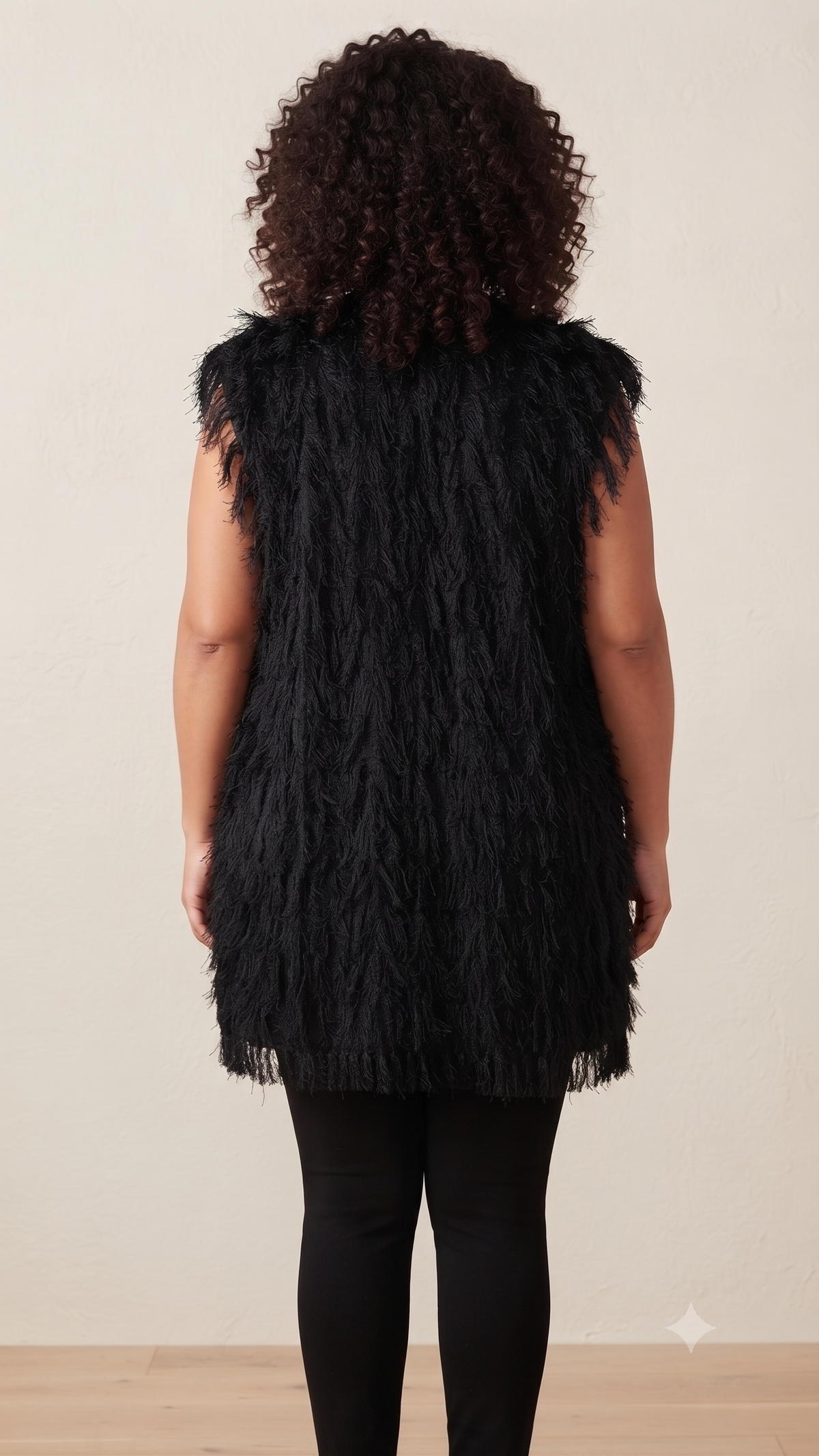 City Chic Fuzzy Vest