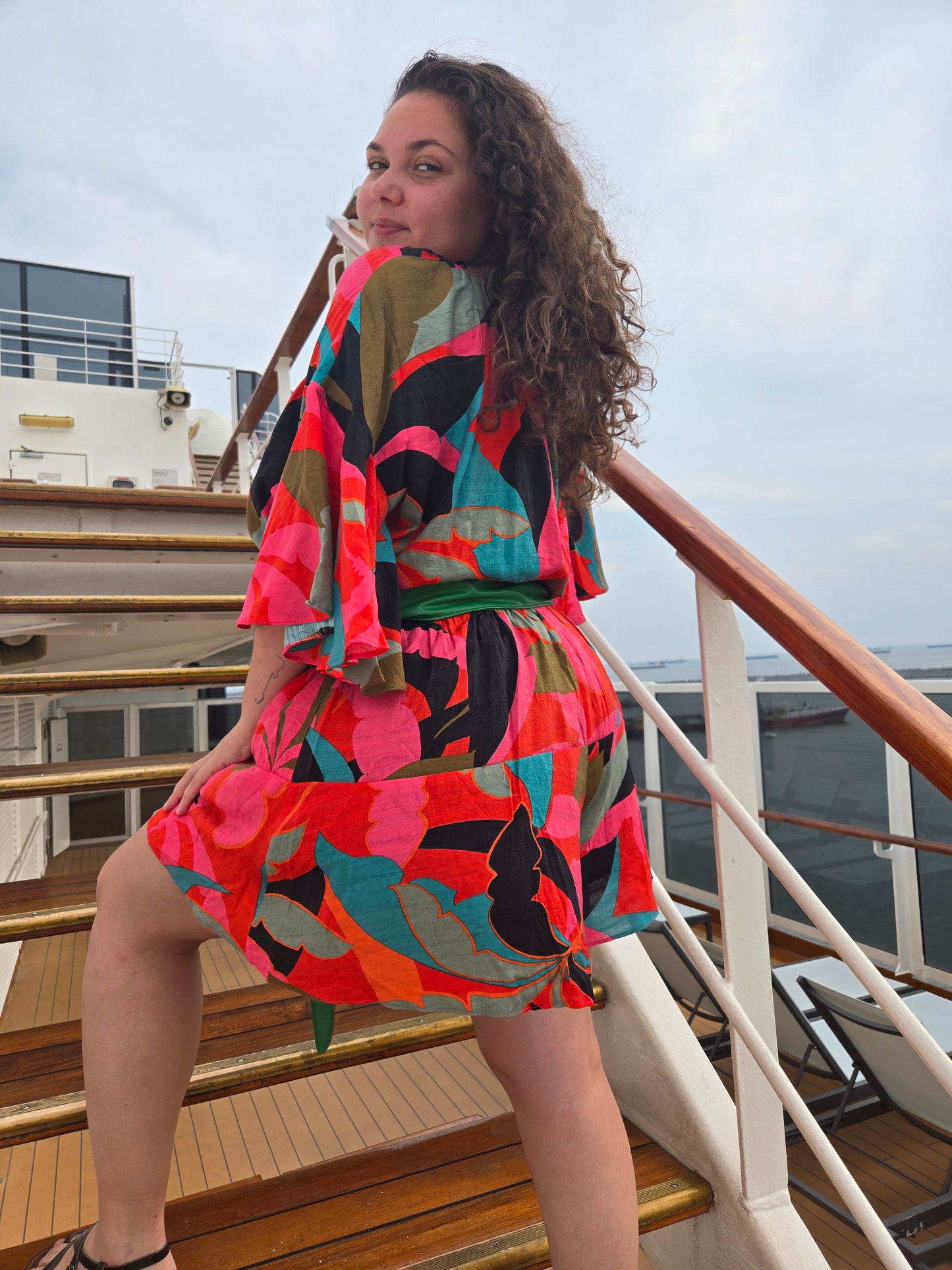 Floral Playsuit by City Chic