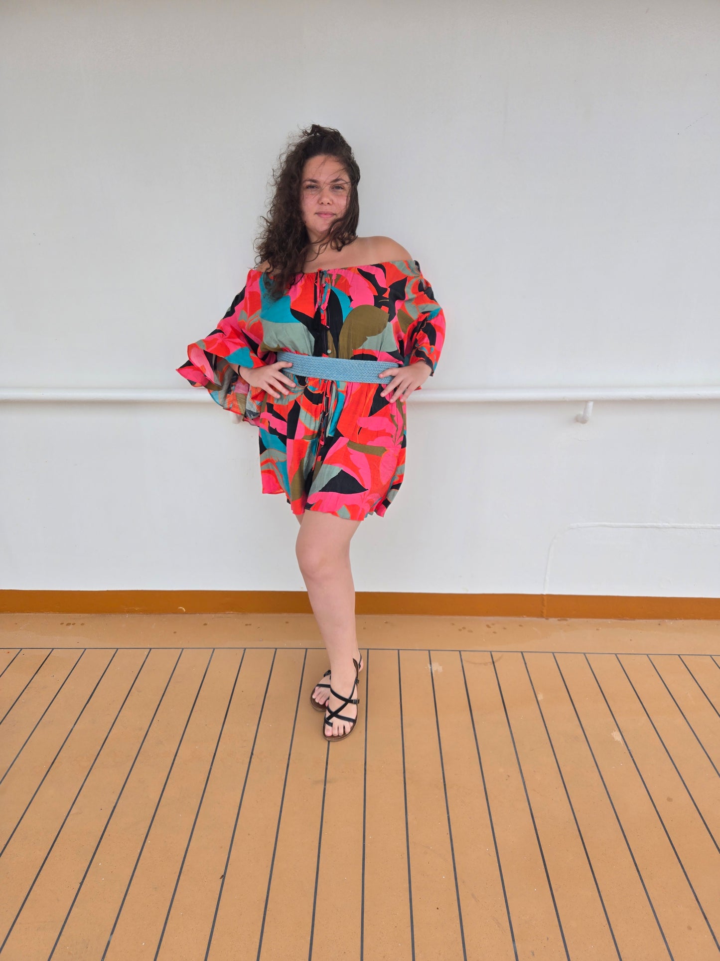 Floral Playsuit by City Chic