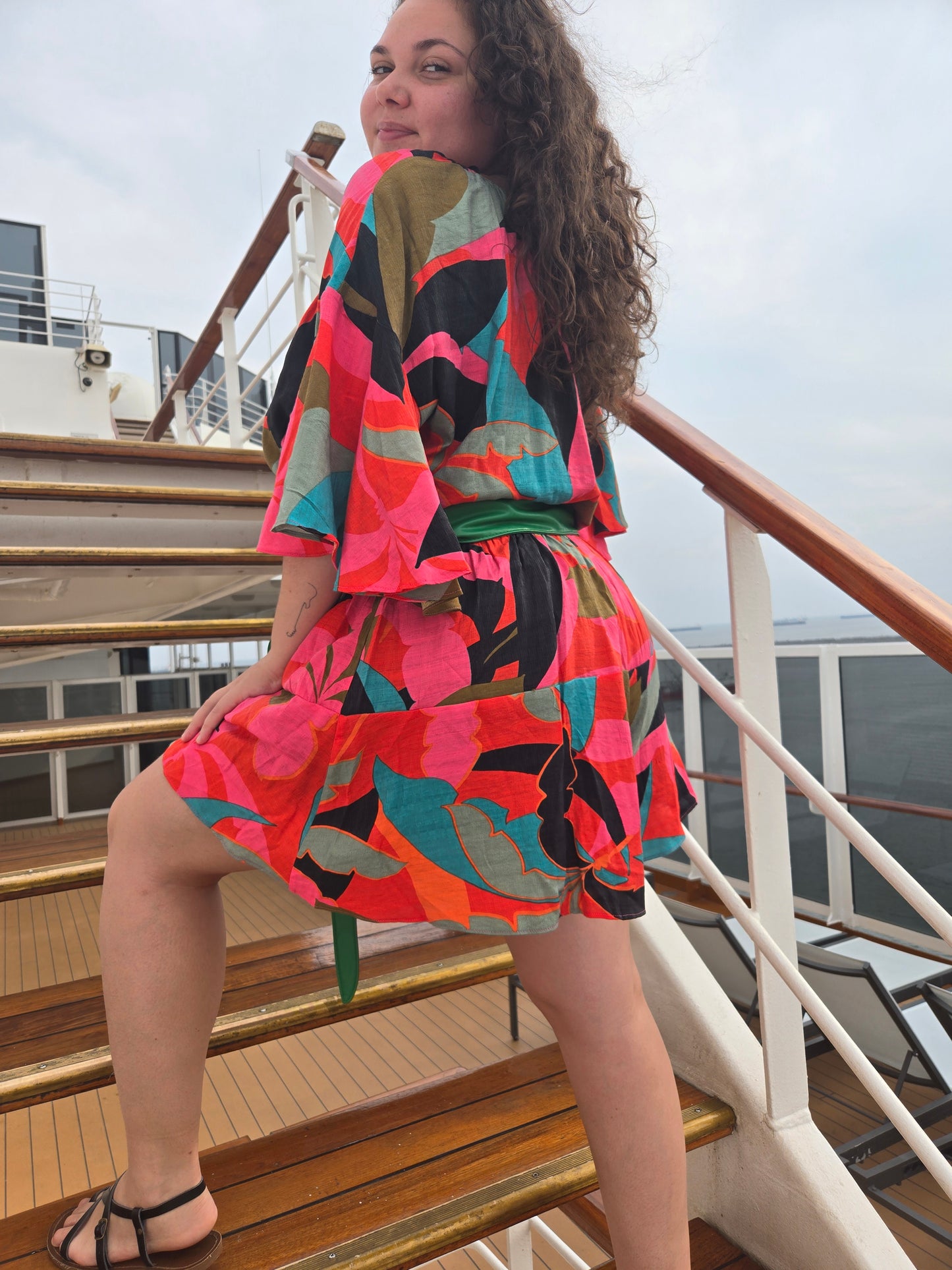 Floral Playsuit by City Chic