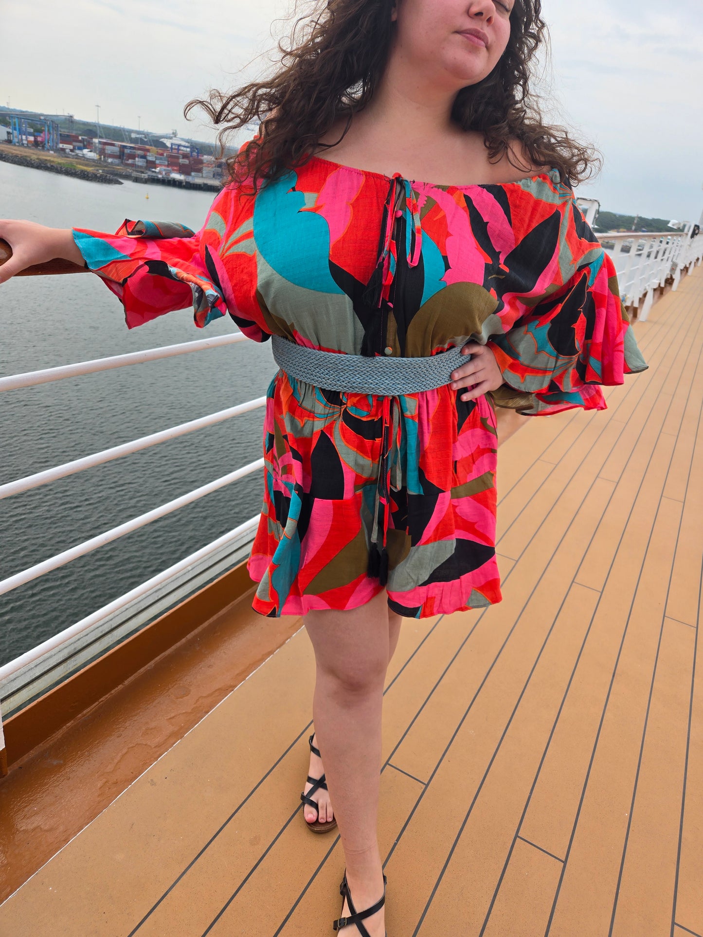Floral Playsuit by City Chic
